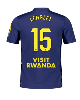 Billige Fotballdrakt Atletico Madrid Clement Lenglet #15 Replika Bortedrakt 2025-26 Kortermet Billige Fotballdrakt Atletico Madrid Clement Lenglet #15 Replika Bortedrakt 2025-26 Kortermet